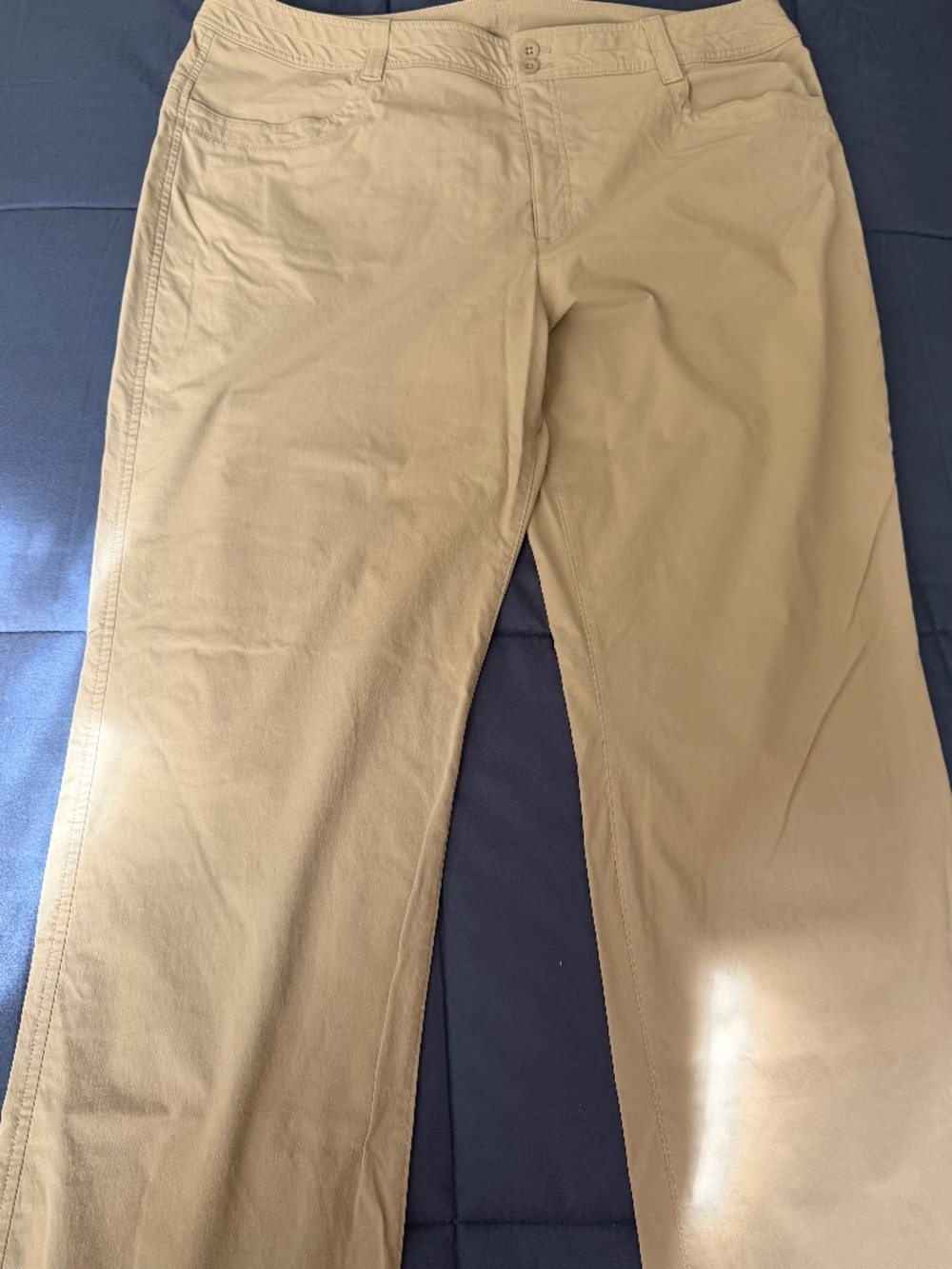 Eddie Bauer Women First Accent Hiking Cargo Pants 18T Convertible to Crop Nylon